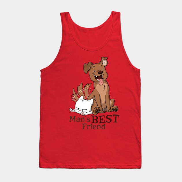 BEST Friend Tank Top by Dooomcat